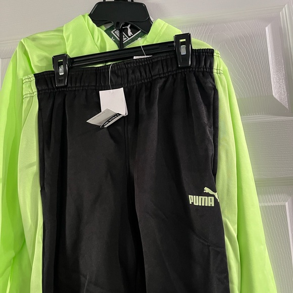 Puma 2 Piece Youth Size Large Active Wear New W/Tags Fizzy Apple‎ Green W… - Picture 5 of 8